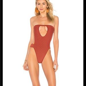 Indah Acapulco one piece in color Picante